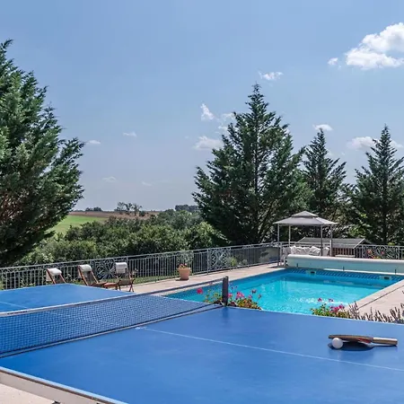 Sleeps 14 Pool Wifi 别墅 Mirandol-Bourgnounac